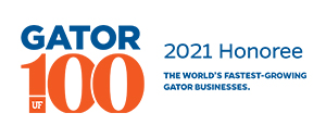 Gator 100 logo, affiliate of Anderson Construction in Panama City, Florida 